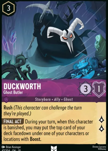 Duckworth, Ghost Butler - Whispers
