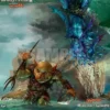 Duel Playmat Merfolk vs. Goblins