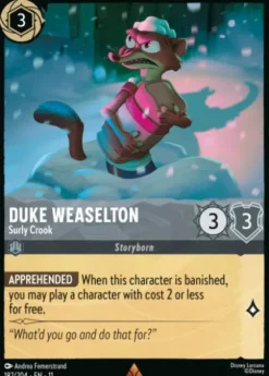 Duke Weaselton, Surly Crook - Winterspell