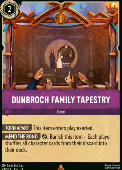 DunBroch Family Tapestry - Wilds Unknown
