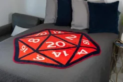 Dungeons and Dragons: D20 Fleece Throw Blanket