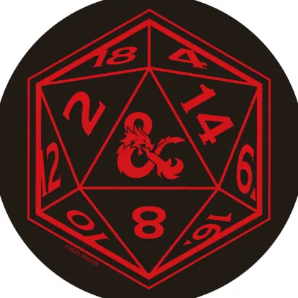 Dungeons and Dragons - Gaming Pad & Coaster