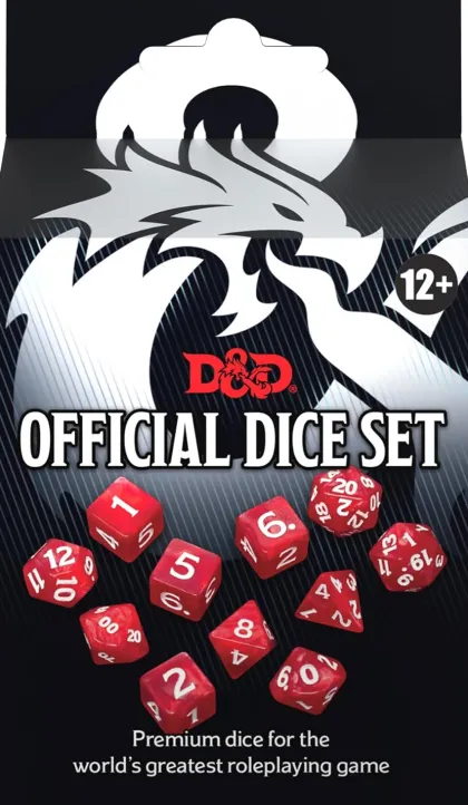 Dungeons and Dragons - Official Dice Set (11 stuks)