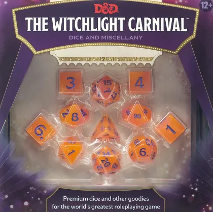Dungeons and Dragons: Witchlight Carnival Dice Set (11-delig)