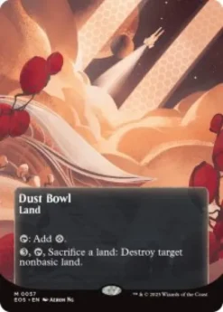 Dust Bowl (#57) (borderless) - Edge of Eternities Stellar Sights