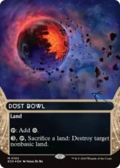 Dust Bowl (#102) (galaxy foil) (borderless) - Edge of Eternities Stellar Sights