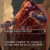 Dwarven Warriors (#93) (dwarfish) (foil) (borderless) - The Hobbit Eternal