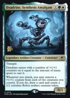 Dyadrine, Synthesis Amalgam (foil) - Edge of Eternities prerelease Promo's