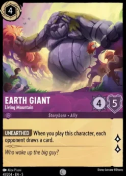 Earth Giant, Living Mountain (foil) - Shimmering Skies