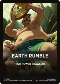 Earth Rumble front card - Avatar: The Last Airbender