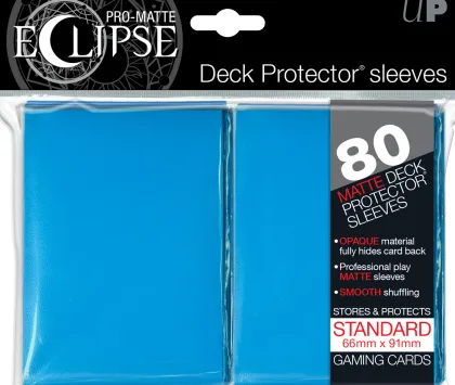 Eclipse Deck Protectors Light Blue (80 stuks)