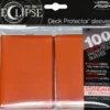 Eclipse Deck Protectors Pumpkin Orange (100 stuks)