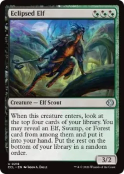 Eclipsed Elf (foil) - Lorwyn Eclipsed