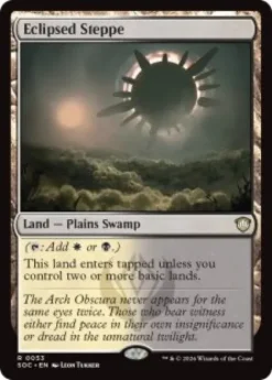 Eclipsed Steppe - Secrets of Strixhaven Commander