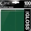 Eclipse Gloss Deck Protectors Forest Green (100 stuks)