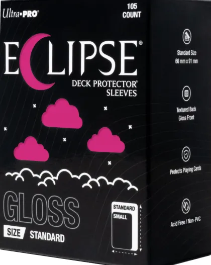 Eclipse Gloss Enhanced Deck Protectors: Hot Pink (105 stuks)