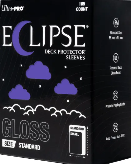 Eclipse Gloss Enhanced Deck Protectors: Royal Purple (105 stuks)