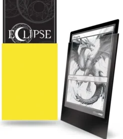 Eclipse Matte Deck Protectors Lemon Yellow (100 stuks)