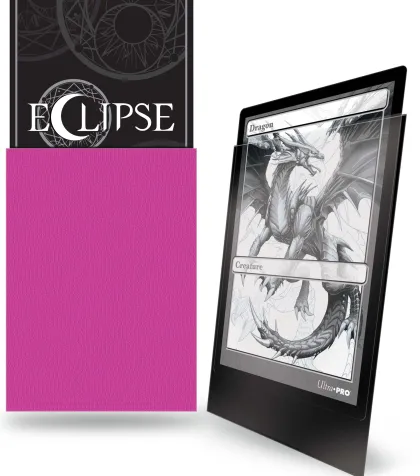 Eclipse Matte Deck Protectors Hot Pink (100 stuks)
