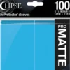 Eclipse Matte Deck Protectors Sky Blue (100 stuks)