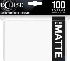 Eclipse Matte Deck Protectors Arctic White (100 stuks)