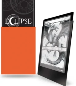 Eclipse Matte Deck Protectors Pumpkin Orange (100 stuks)
