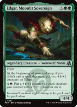 Edgar, Moonlit Sovereign (foil) - Reality Fracture
