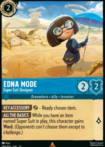 Edna Mode, Super Suit Designer - Wilds Unknown