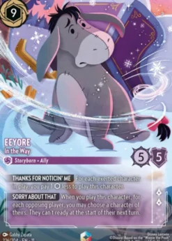 Eeyore, In the Way (foil) (borderless) - Winterspell