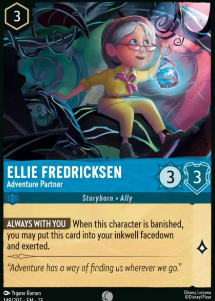 Ellie Fredricksen, Adventure Partner - Attack of the Vine