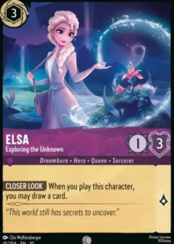 Elsa, Exploring the Unknown (foil) - Whispers