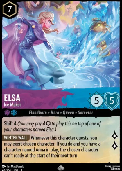 Elsa, Ice Maker (#69) (foil) - Archazia’s Island