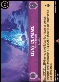 Elsa's Ice Palace, Place of Solitude (foil) - Shimmering Skies