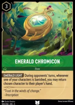 Emerald Chromicon (foil) - Shimmering Skies