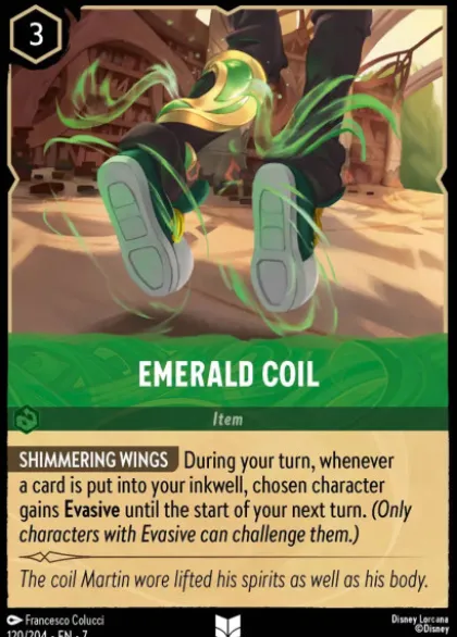 Emerald Coil (foil) - Archazia's island