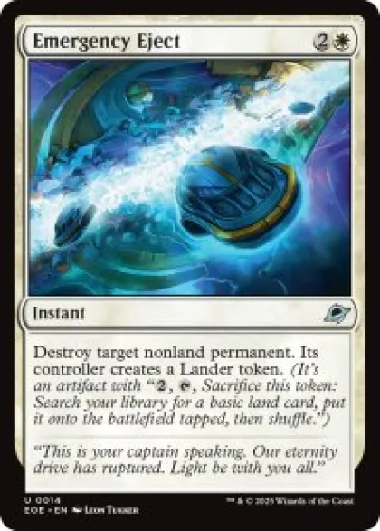 Emergency Eject (foil) - Edge of Eternities