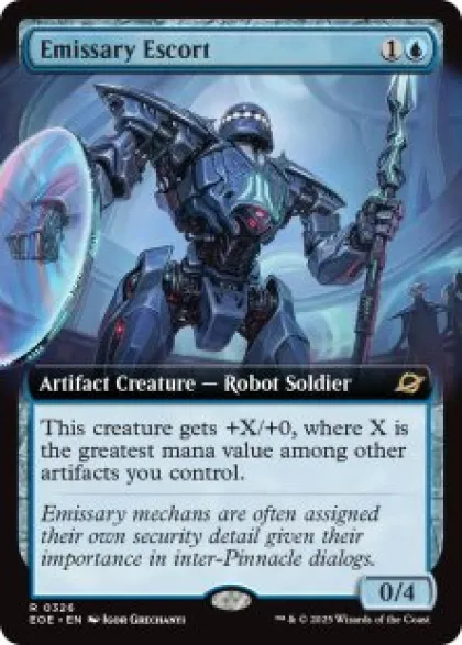 Emissary Escort (extended art) - Edge of Eternities Varianten