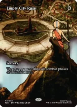 Empty City Ruse (foil) (borderless) - Avatar: The Last Airbender Eternal Varianten