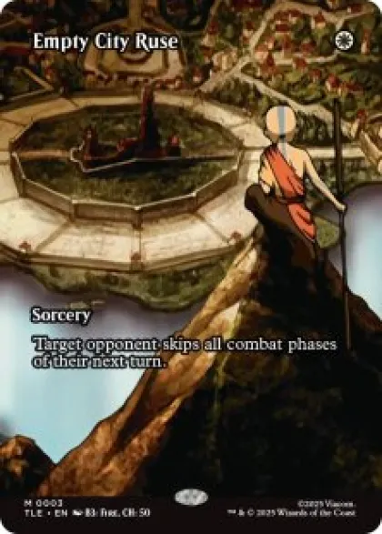 Empty City Ruse (foil) (borderless) - Avatar: The Last Airbender Eternal Varianten