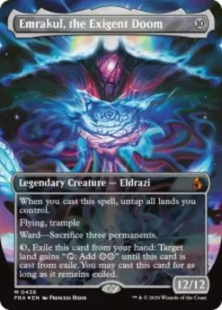 Emrakul, the Exigent Doom (#438) (foil) (borderless) - Reality Fracture