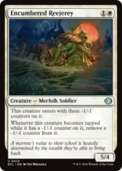 Encumbered Reejerey (foil) - Lorwyn Eclipsed