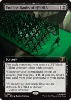 Endless Ranks of HYDRA (extended art) - Marvel Super Heroes Commander Varianten