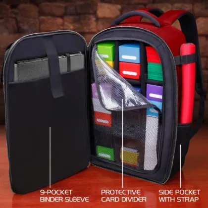 ENHANCE - Card Storage Backpack Collector's Edition: Red