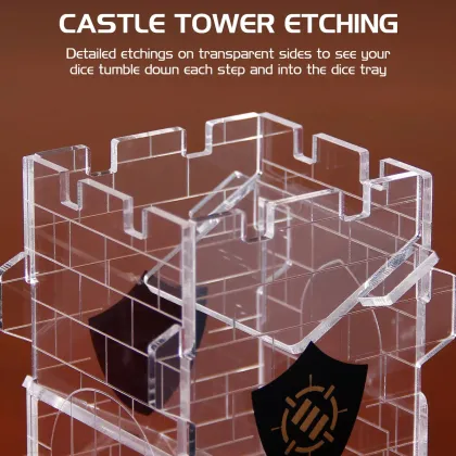 ENHANCE - Dice Tower: Clear