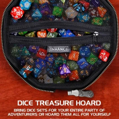 ENHANCE - Dice Tray & Case Collector's Edition: Black