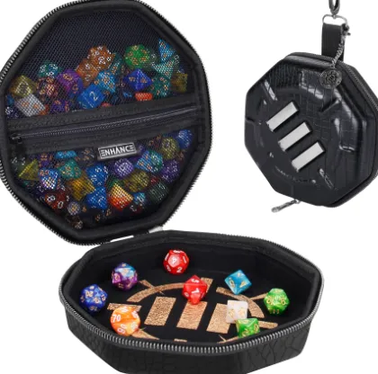 ENHANCE - Dice Tray & Case Collector's Edition: Black