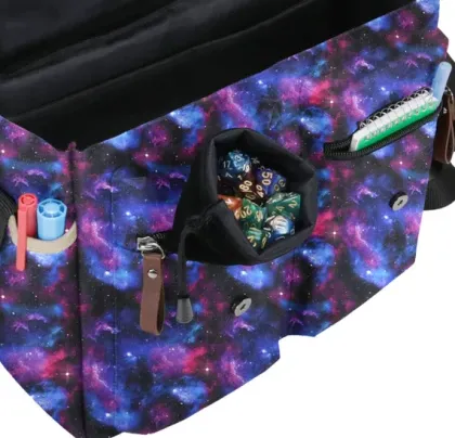 ENHANCE - Dungeons and Dragons Stylish RPG Messenger Bag Designer Edition: Galaxy