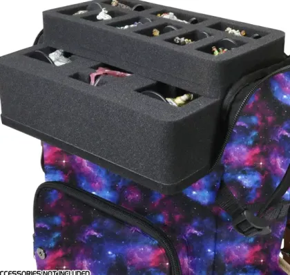 ENHANCE - Dungeons and Dragons Stylish RPG Travel Backpack Designer Edition: Black