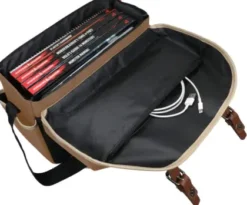ENHANCE - Dungeons and Dragons Stylish RPG Messenger Bag Designer Edition: Tan