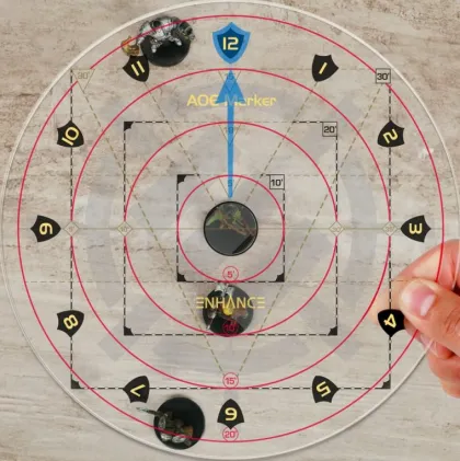 ENHANCE - 30ft Area of Effect Damage Template